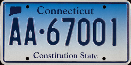 to Present license plate design